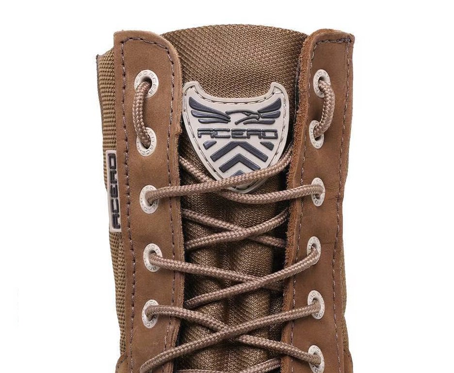 Bota Coturno Acero Selva Nobuck Padrao EB Coyote Ziper