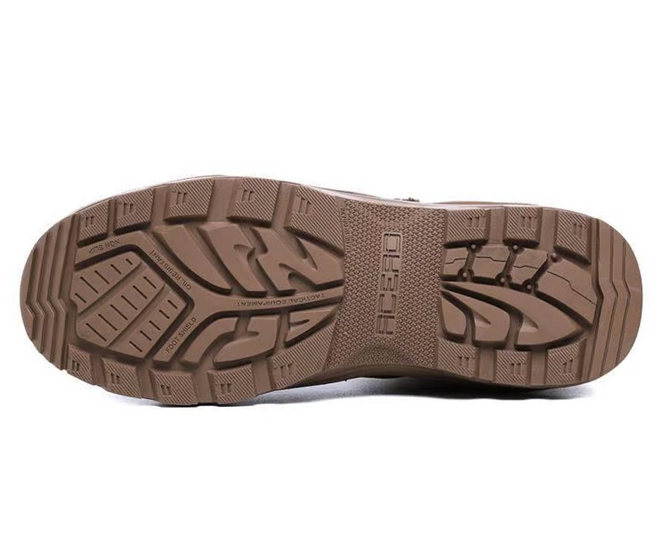 Bota Coturno Acero Selva Nobuck Padrao EB Coyote Ziper