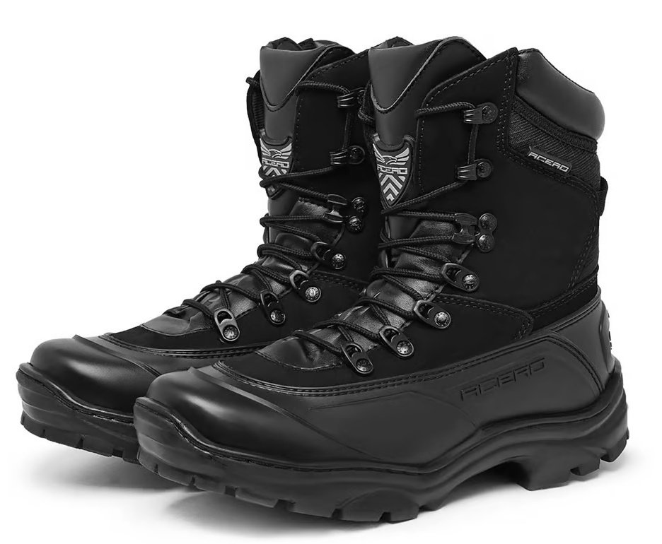 Bota Militar Acero Tiger Pro Couro Nobuck Preto