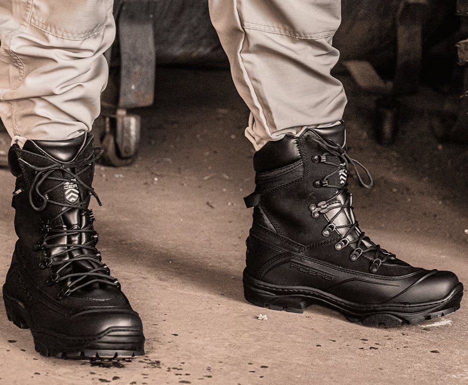 Bota Militar Acero Couro Nobuck Tiger Pro Preto