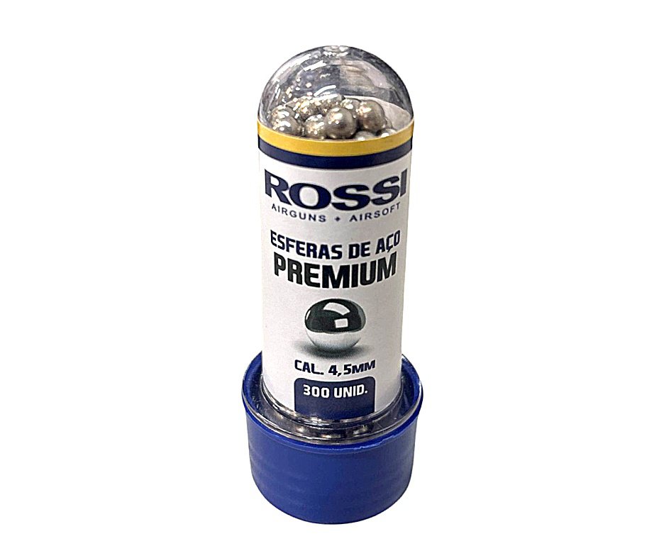 Esfera  De Aço Premium Cal. 4,5mm - 300 Un Rossi