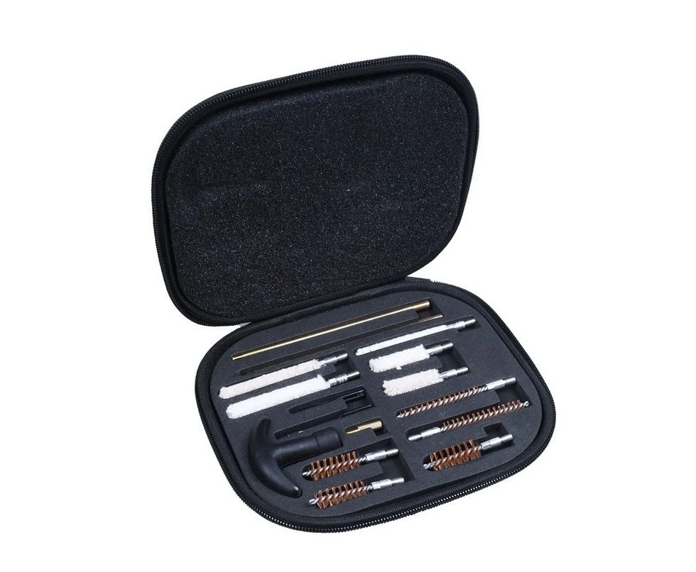 Kit Limpeza FXR para Armas Curtas cal .22, .357, .38, 9mm, .40, .44 e .45 - 16 Peças - Universal