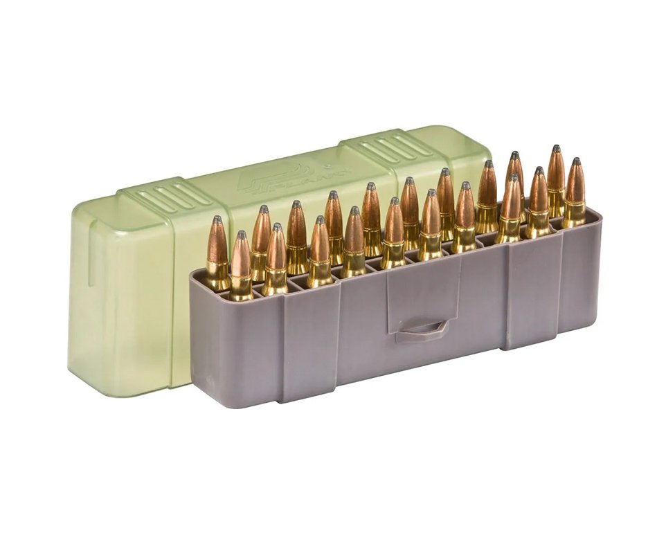 Estojo Plano Munição Cal .220, .243, .257, .270, 300 WSM, .308 Win, 1229-20 Gun Guard 20 Projeteis
