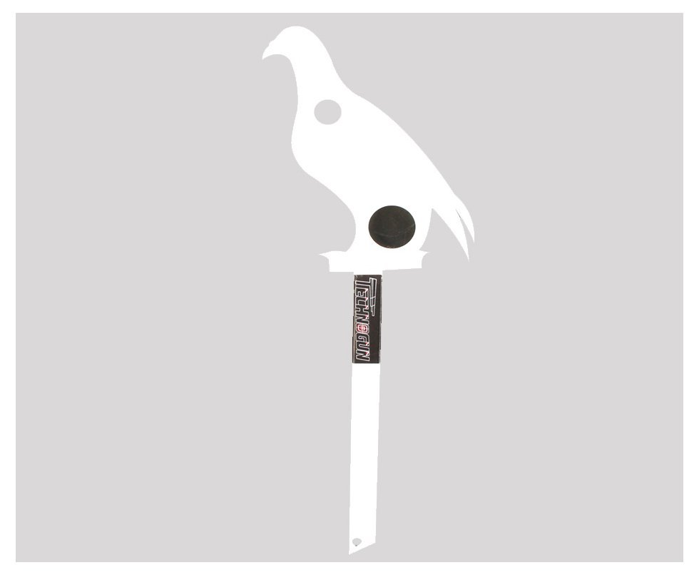 Silhueta Metalica Semi-Automatica Pombo para carabina pressão - Technogun