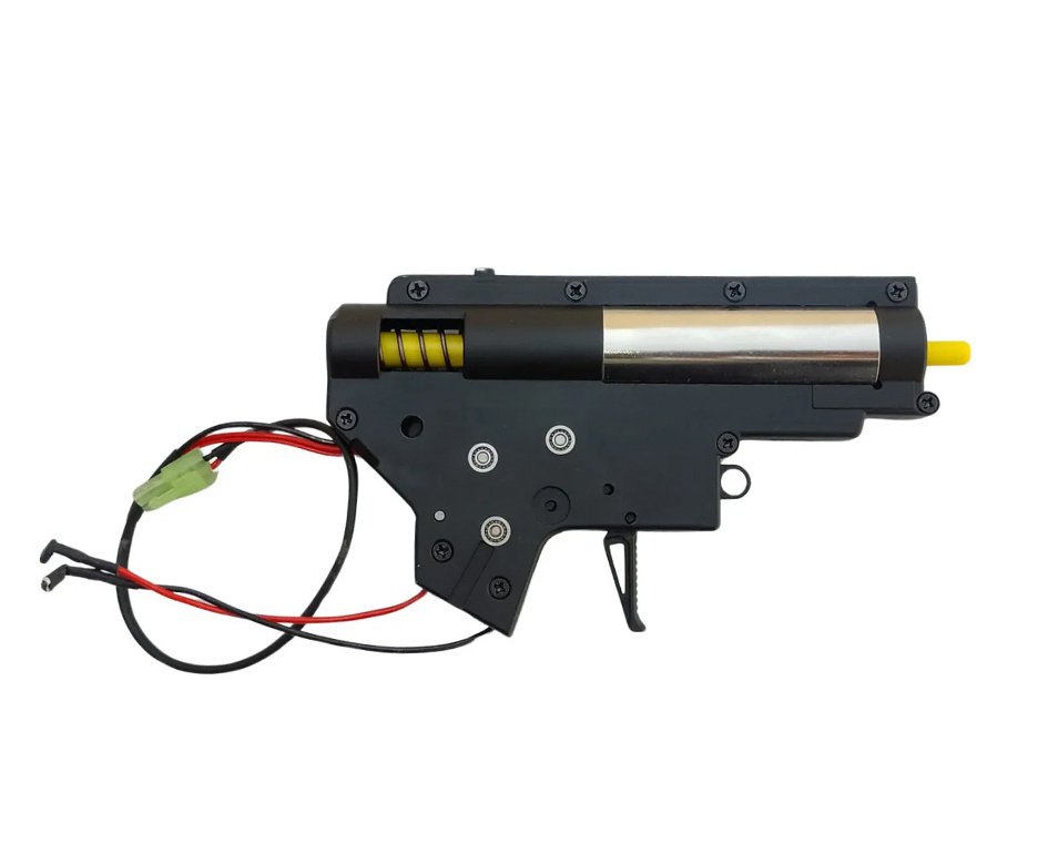 Gearbox V2 Completa Rifle Airsoft Neptune e similares - Fio Traseiro - Neptune