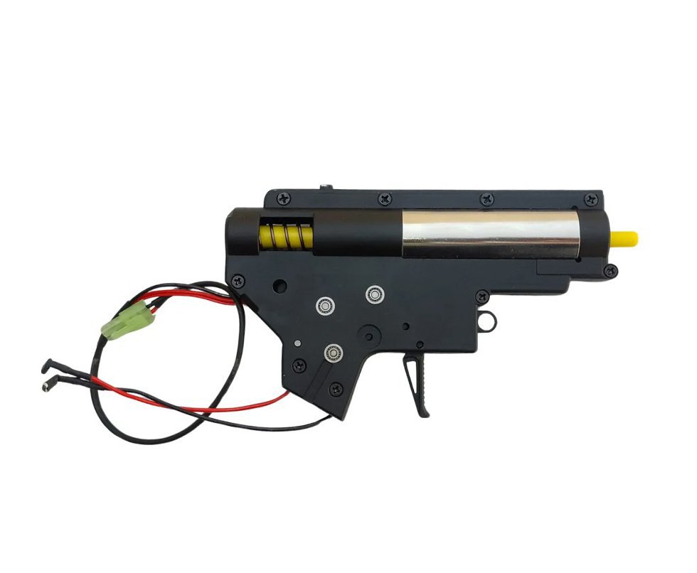 Gearbox V2 Completa Rifle Airsoft Neptune e similares - Fio Traseiro - Neptune