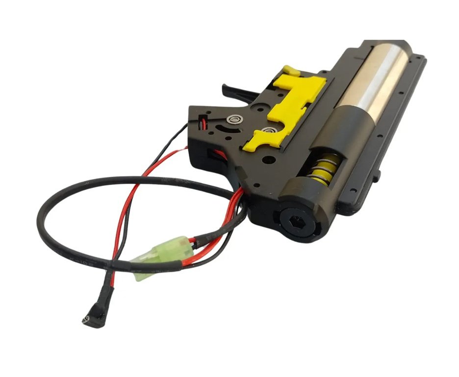 Gearbox Airsoft Completa V2 Neptune Fio Traseiro