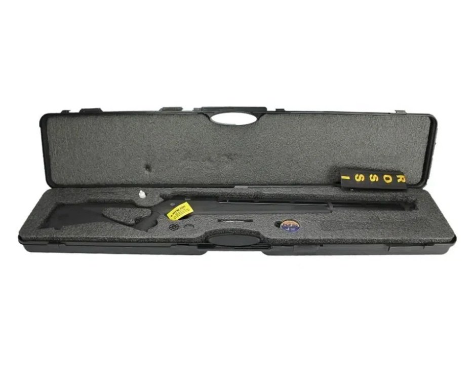 Carabina De Pressão Pcp Rossi R8 G3 Black STD 5,5mm 8 Tiros 377 M/S + Case DELUXE