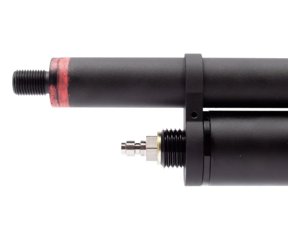 Carabina de Pressão PCP Airacuda 6.35mm Big Bore JTS FXR + Bomba + Capa + Alvos + Chumbinho + Kamuff