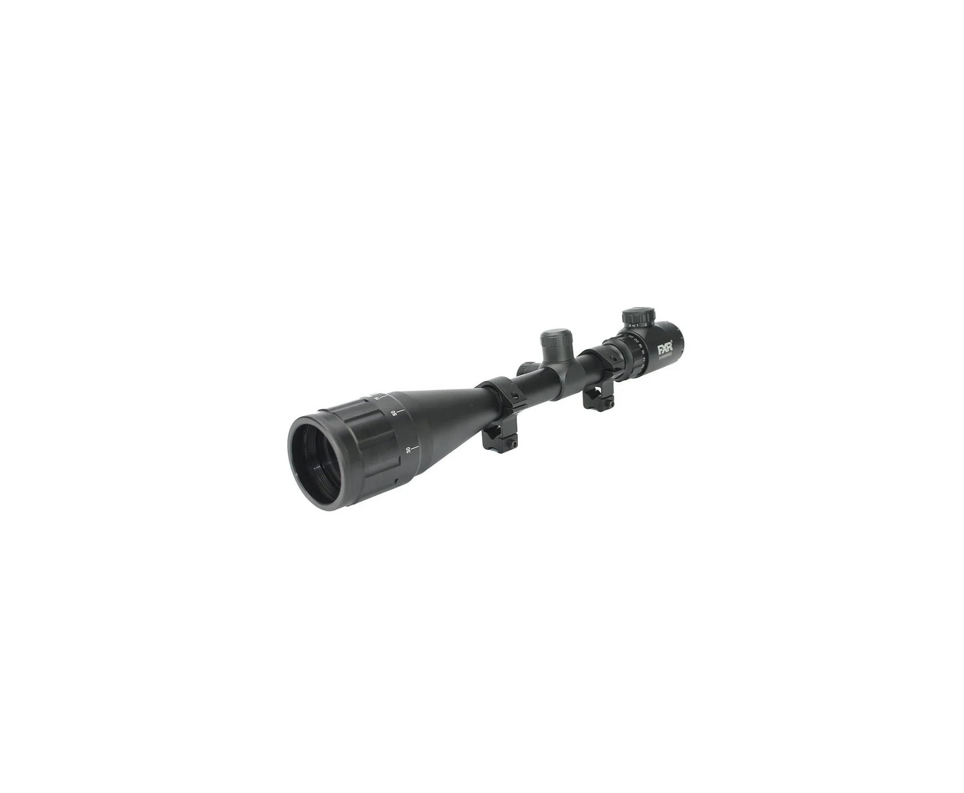 Carabina de Pressão PCP Airacuda 7.62mm Big Bore JTS FXR + Bomba + Luneta 6-24x50
