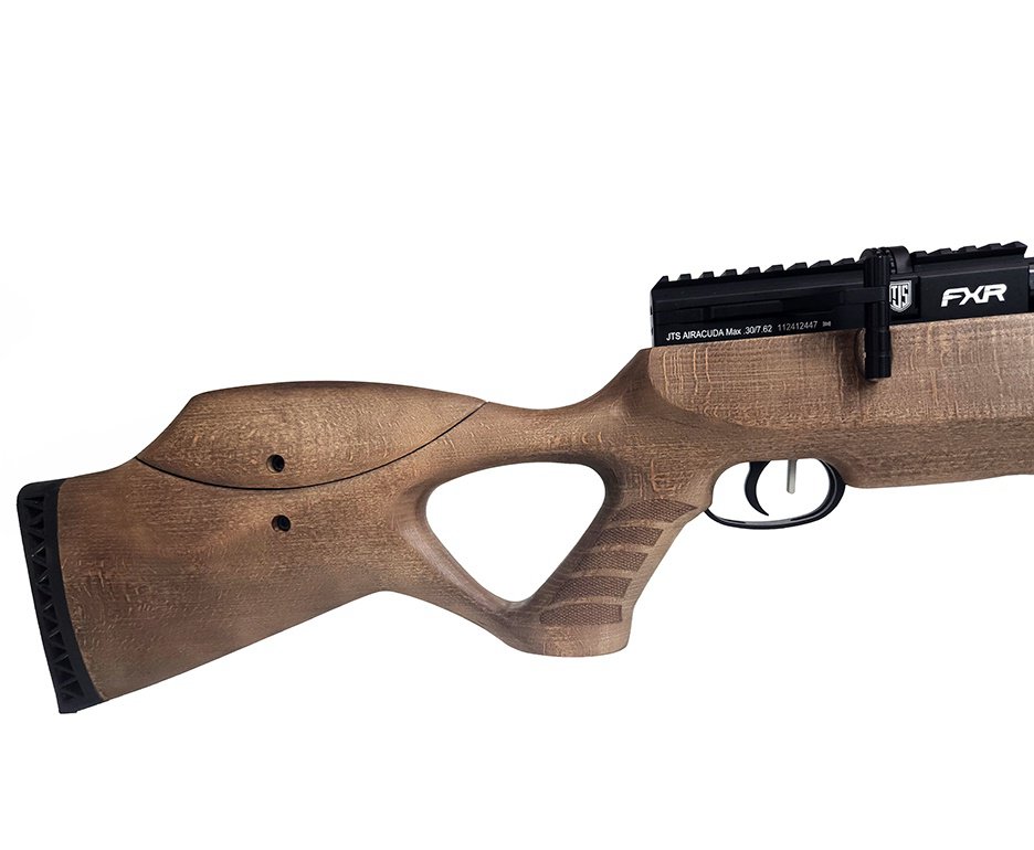 Carabina de Pressão PCP Airacuda 7.62mm Big Bore JTS FXR + Compressor Portátil Trivolt
