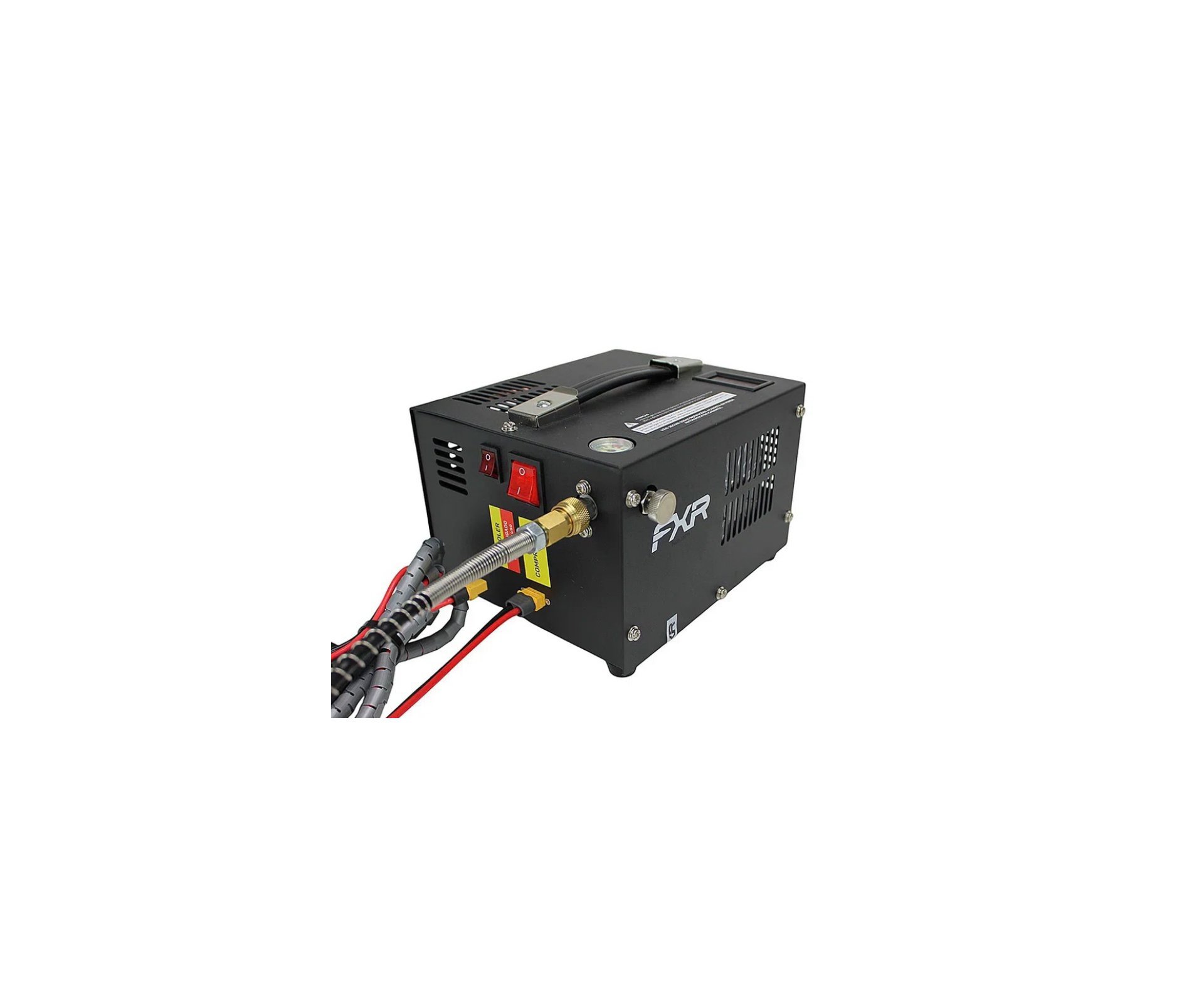 Carabina de Pressão PCP Airacuda 7.62mm Big Bore JTS FXR + Compressor Portátil Trivolt