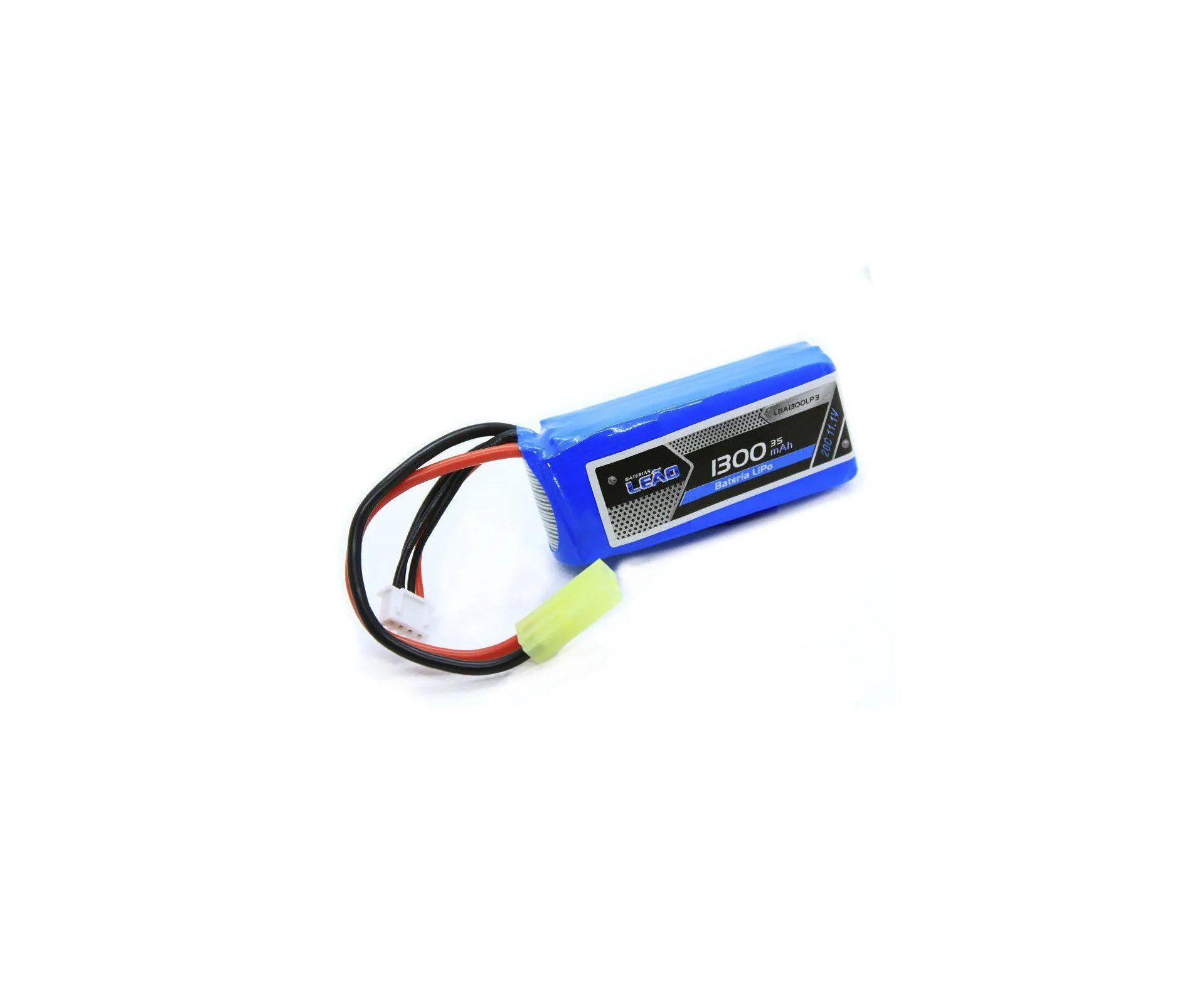 Bateria Lipo Ultra 11.1V/3S (1pack) 1300mAH 20C/40C Airsoft - Leão Modelismo
