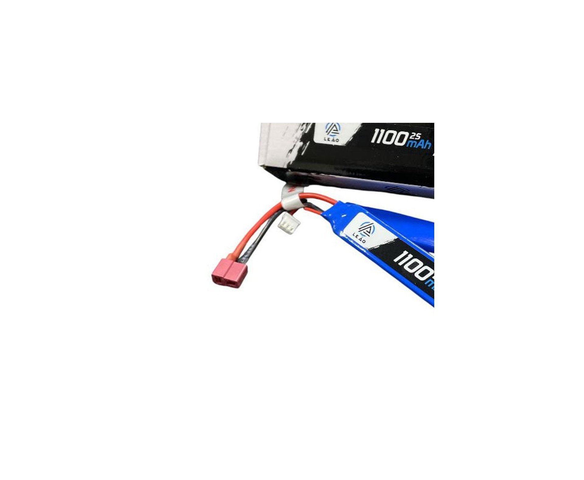 Bateria Lipo Ultra 7.4V/2S (2pack) 1100mAH 20C/40C Dean Airsoft - Leão Modelismo