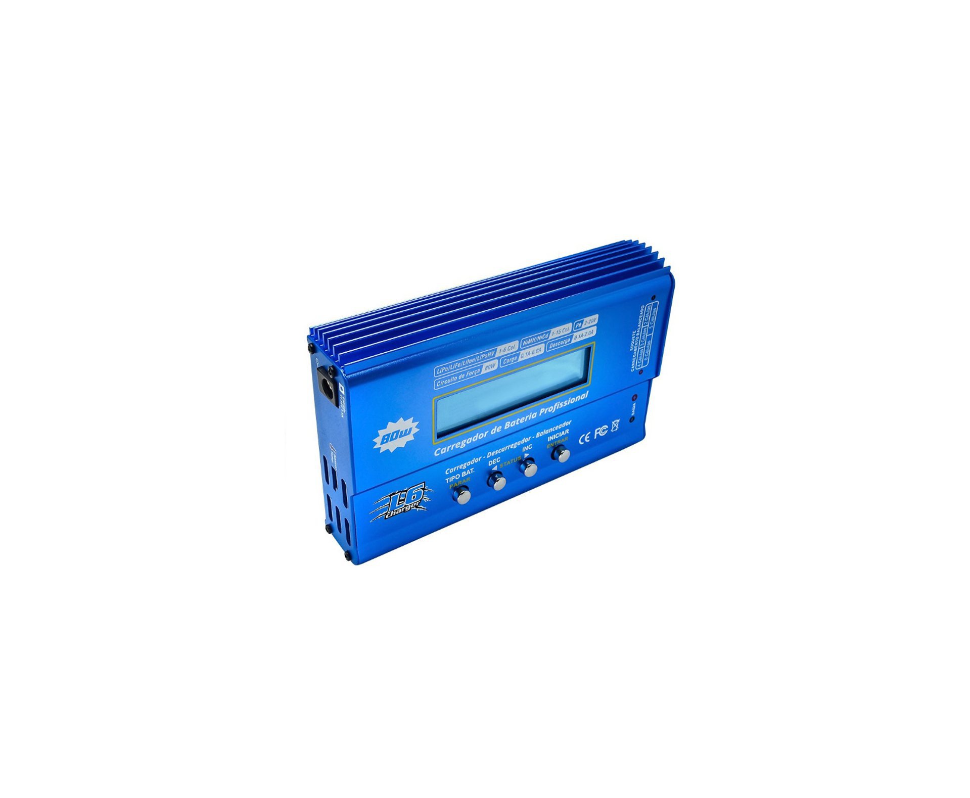 Carregador de Bateria L6 LIPO NIMH LIFE PB Li-ion - Leão Modelismo