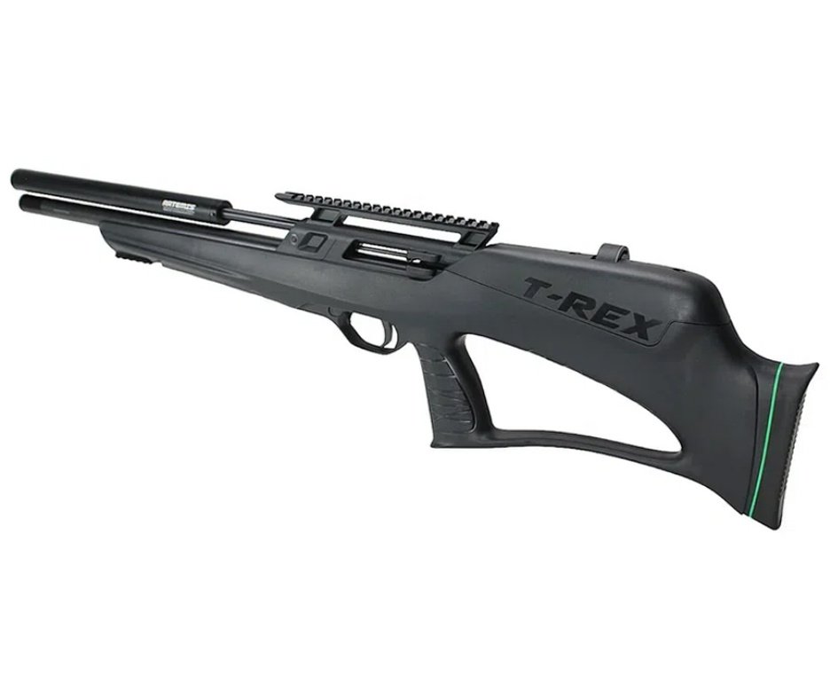 Carabina de Pressão PCP Artemis T-REX Bullpup 5,5mm com Válvula Reguladora - Fixxar + Capa FXR + Chumbos + Alvos + Luneta 4-16x50