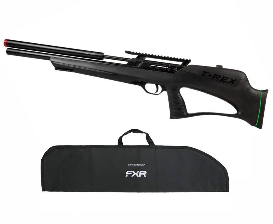 Carabina PCP Rossi T-REX Bull Pup 6,35mm Big Bore - Rossi + Capa FXR