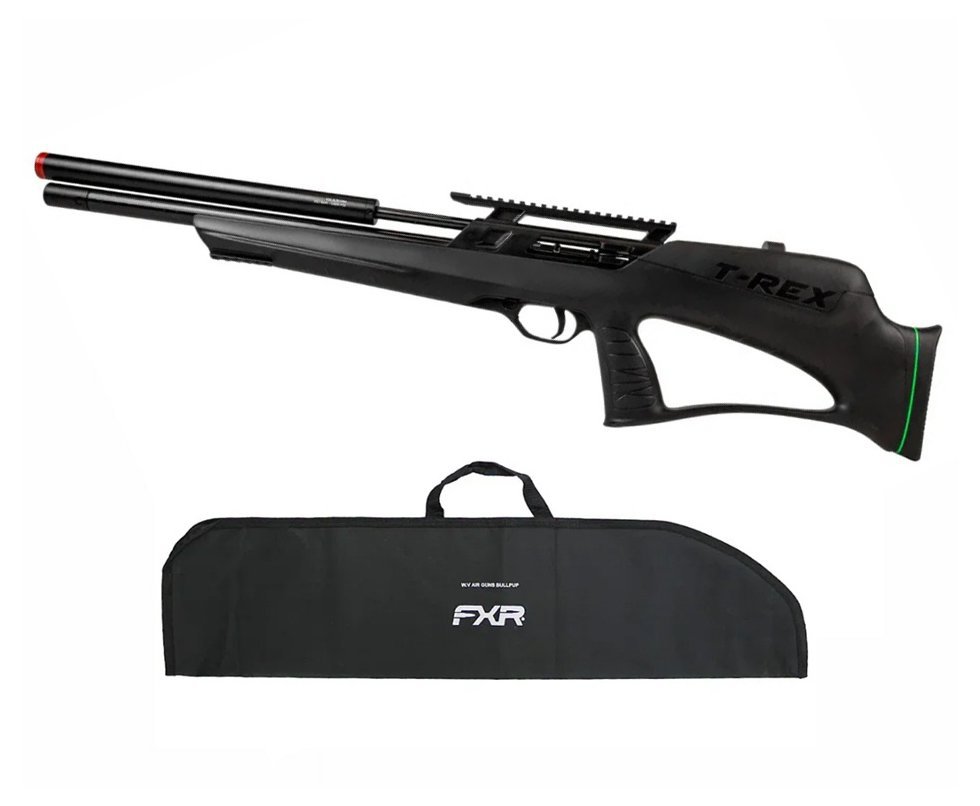 Carabina PCP Rossi T-REX Bull Pup 6,35mm Big Bore - Rossi + Capa FXR