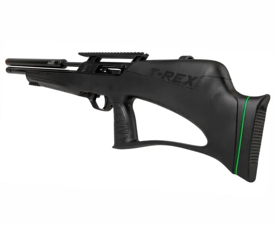 Carabina PCP Rossi T-REX Bull Pup 6,35mm Big Bore - Rossi + Capa FXR + Chumbos + Alvos