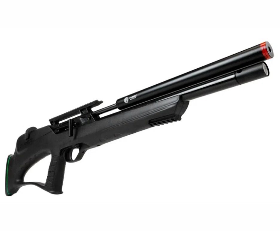 Carabina PCP Rossi T-REX Bull Pup 6,35mm Big Bore - Rossi + Capa FXR + Chumbos + Alvos + Luneta 4-16x50