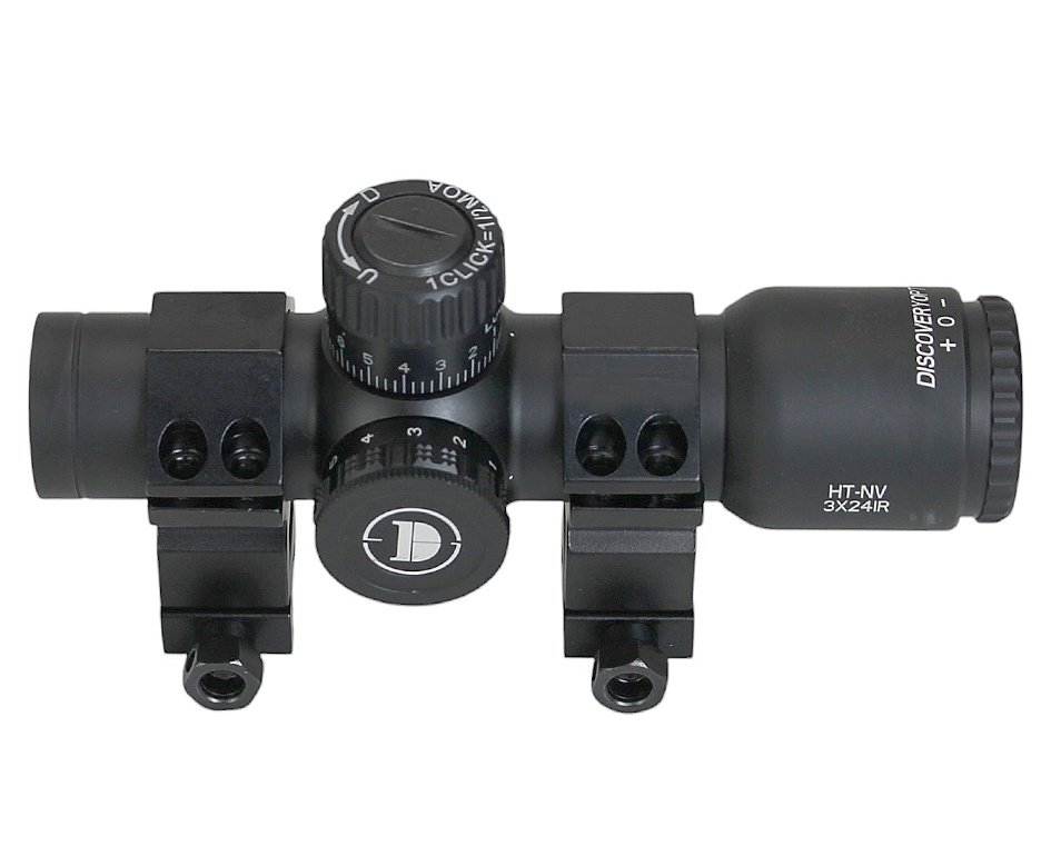 Luneta Discovery HT-NV 3x24 IR SFP 22mm