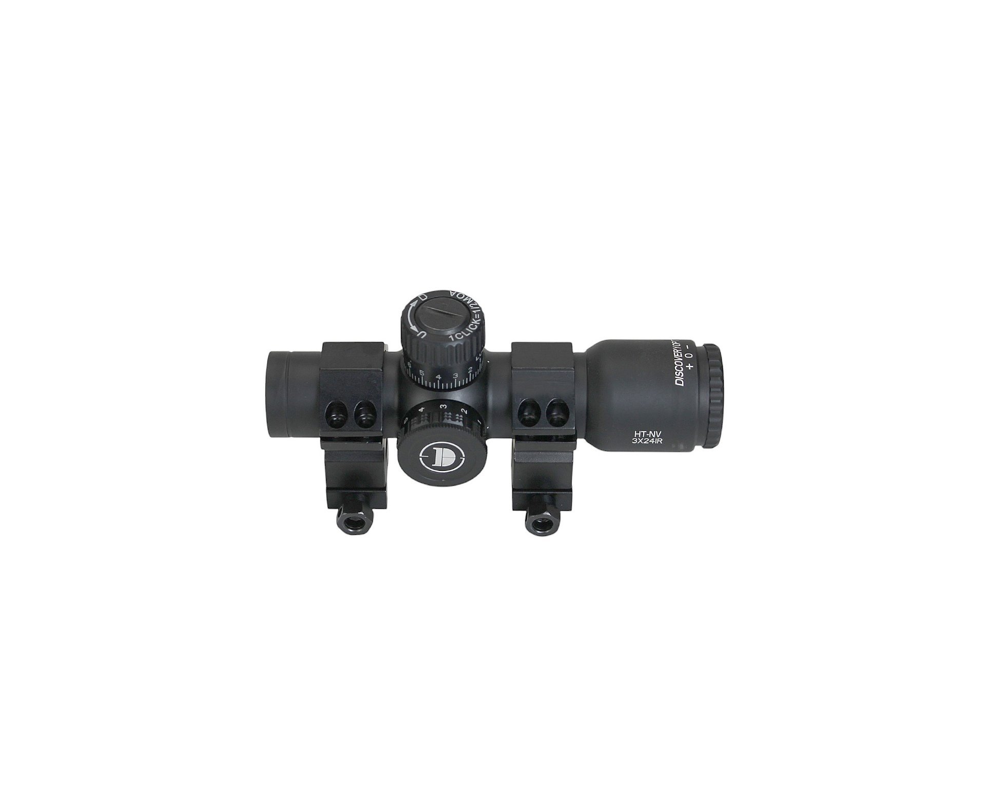 Luneta Discovery HT-NV 3x24 IR SFP 22mm