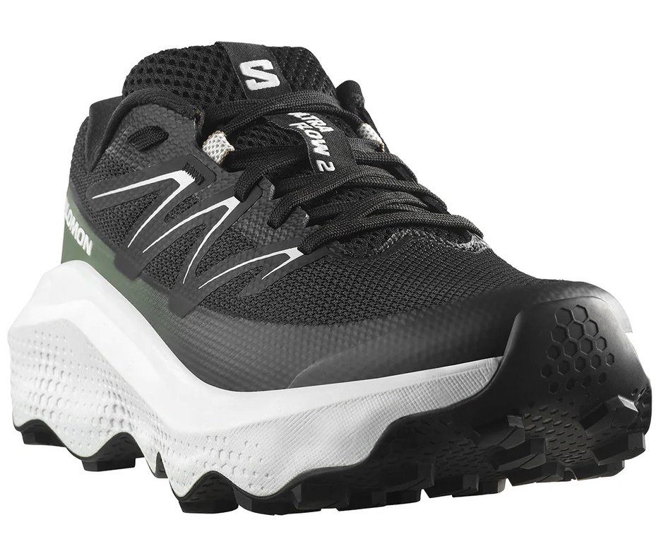 Tênis Salomon Ultra Flow 2 Masculino Black/White/Agave Green