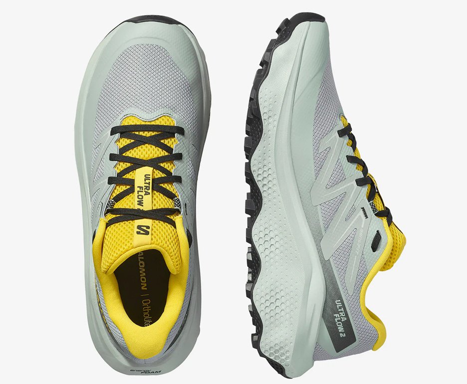 Tenis Ultra Flow 2 Masculino Black/White/Agave Green
