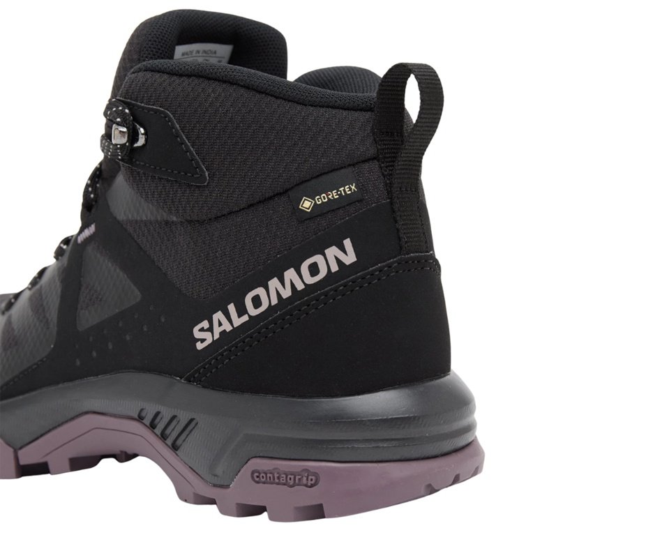 Bota Exeo Mid GTX Feminino Black/Black/Mnscap