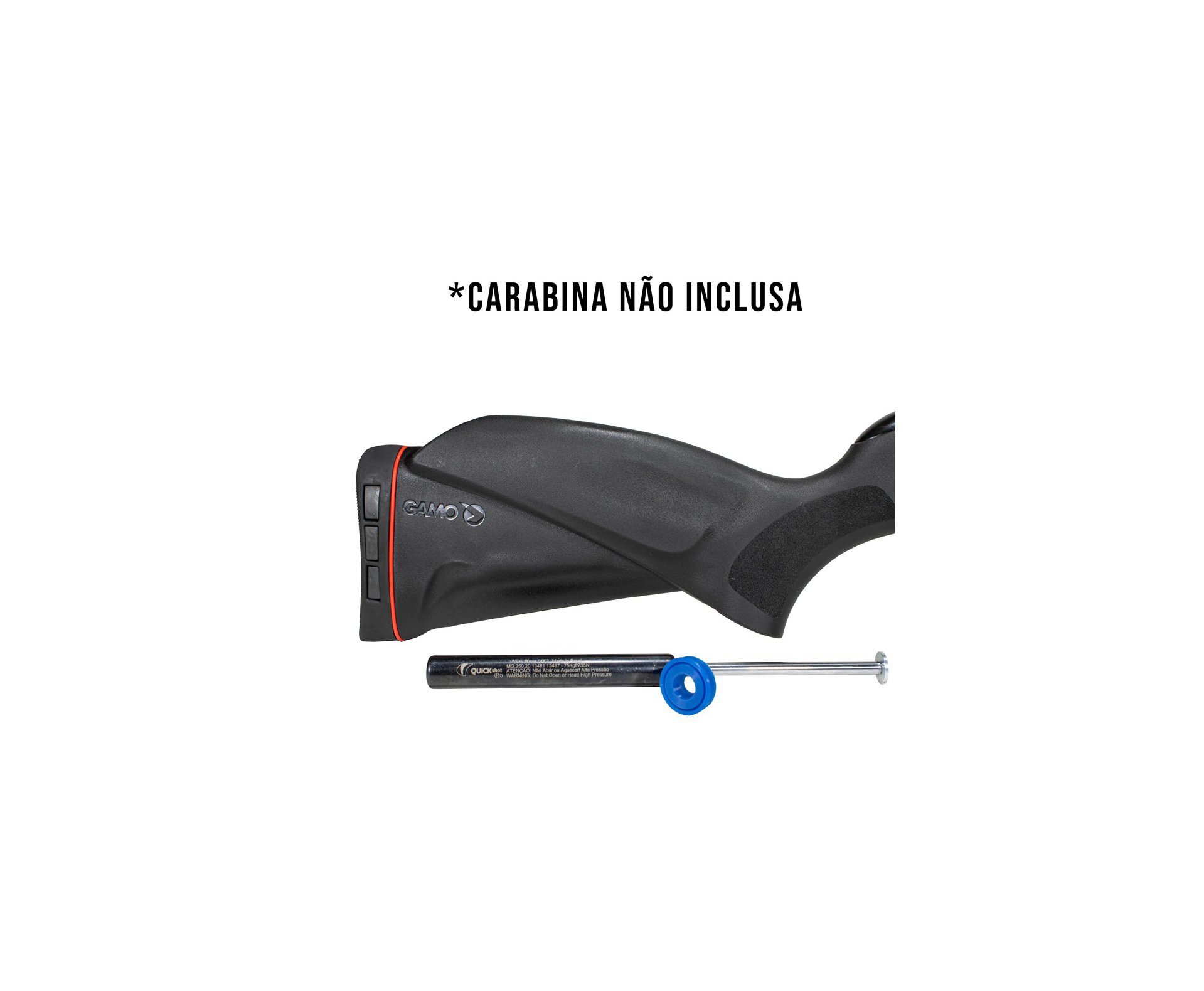 Kit Gas Ram Quick Shot Smart Basic MK2 - Gamo Black Fusion - 75Kg