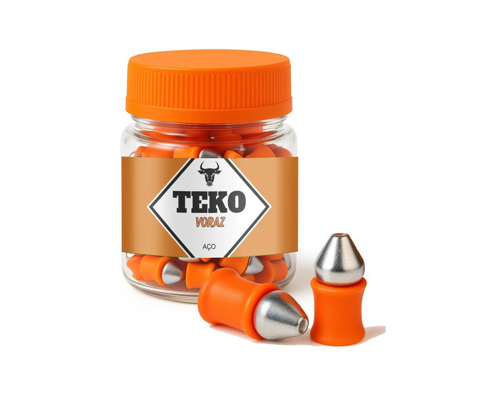 Chumbinho Teko Voraz Aço 5.5 mm