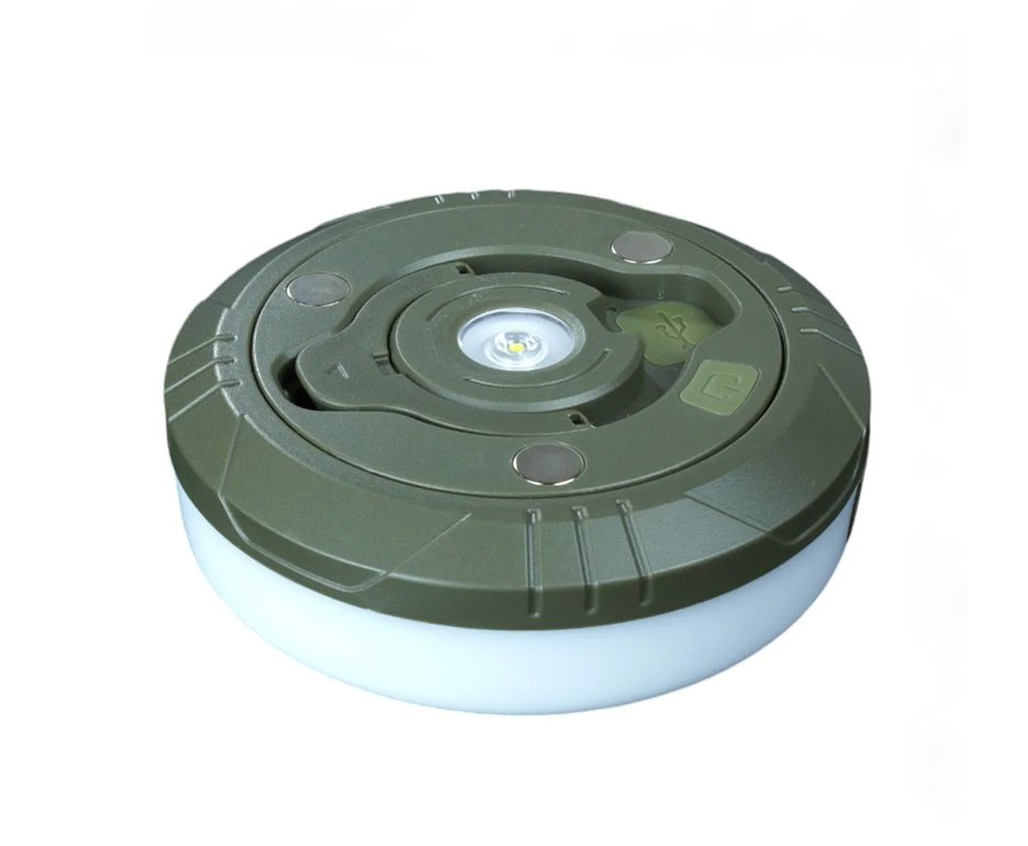 Lanterna Recarregável Comet LED SMD Plástico ABS 10,8 x 3,7 cm Branco NTK