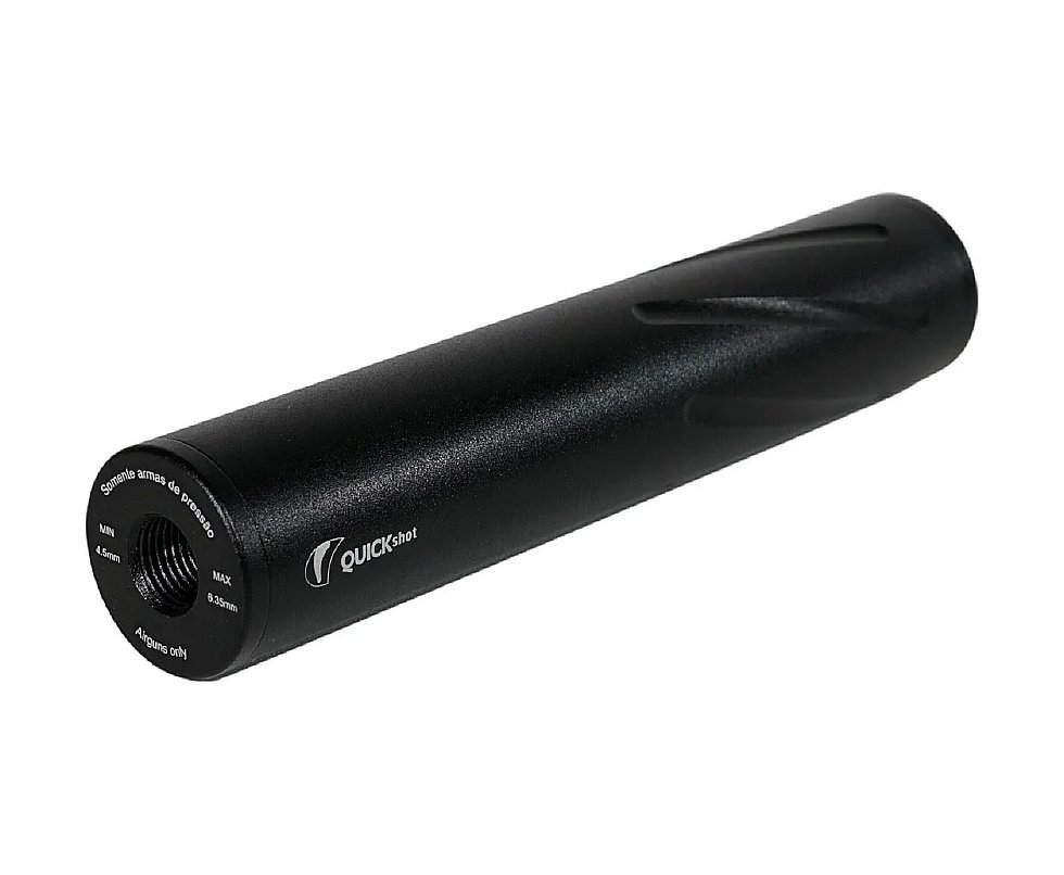 Supressor Moderador de som Carabina Hatsan PCP AT44 Quick Shot