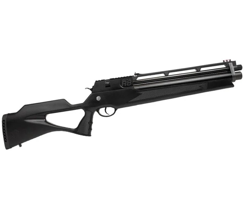 Carabina PCP Rossi R8 Short 6,35mm Big Bore + Bomba + Chumbo + Case/Capa Premium + Alvos + Kamuff + Desengripante/Anticorrosivo