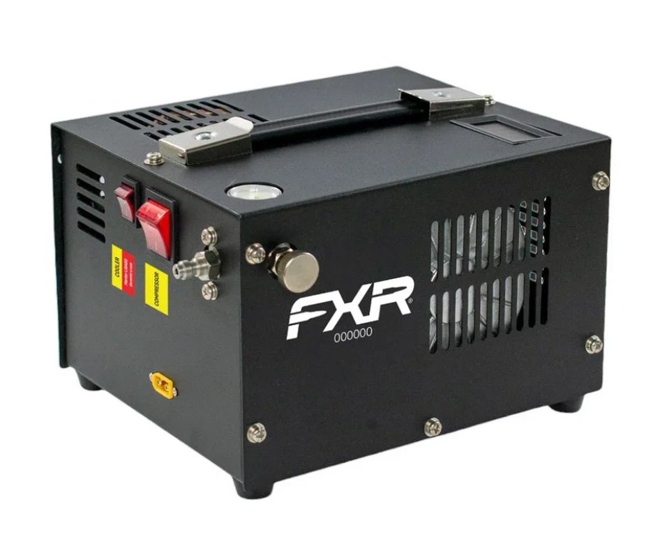 Carabina PCP Rossi R8 Short 6,35mm Big Bore + Compressor Portátil Trivolt