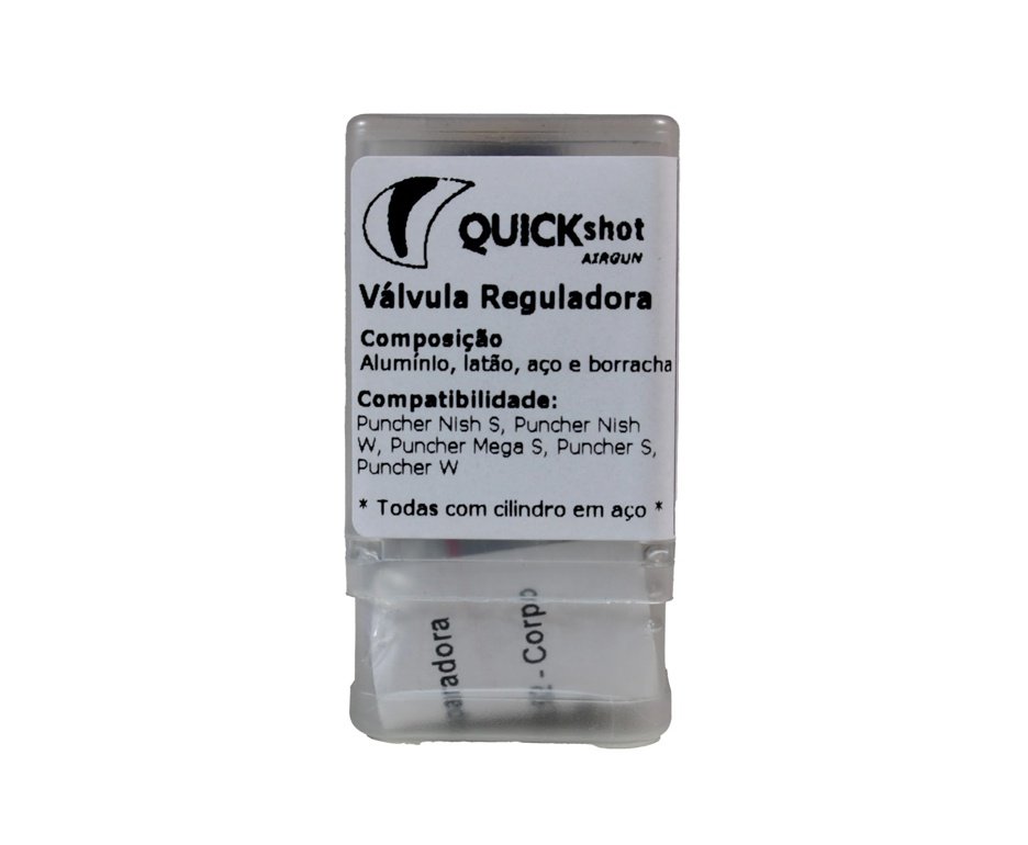 Valvula Reguladora Quick Shot Para Carabina PCP Kral Puncher Nish
