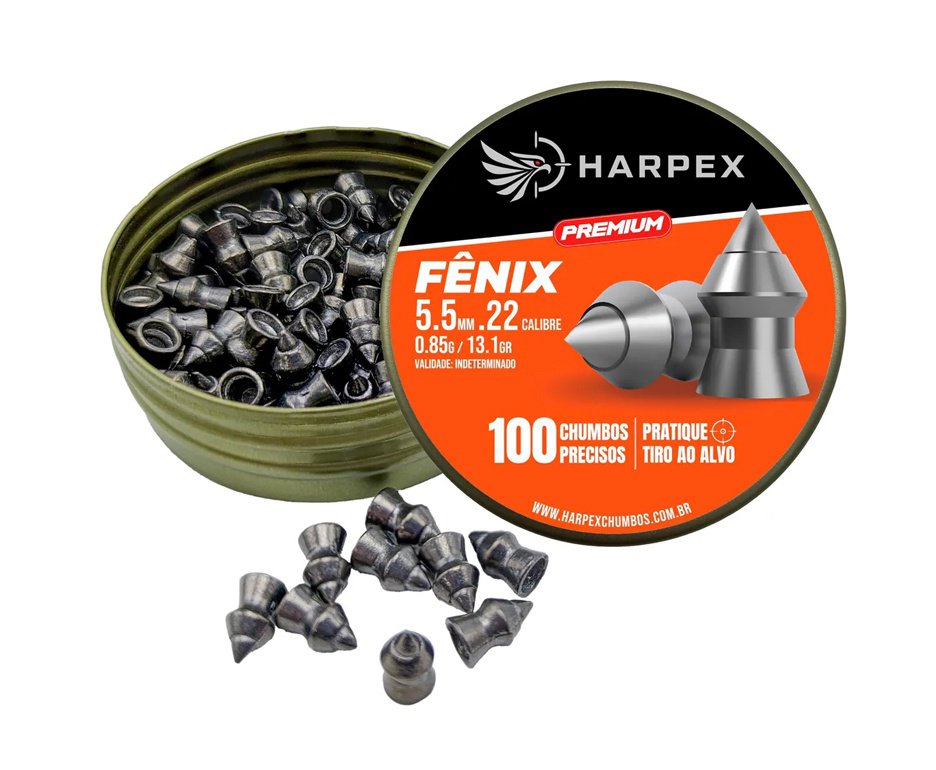 Chumbinho Harpex Fenix Premium 5,5mm 100 pcs/pot