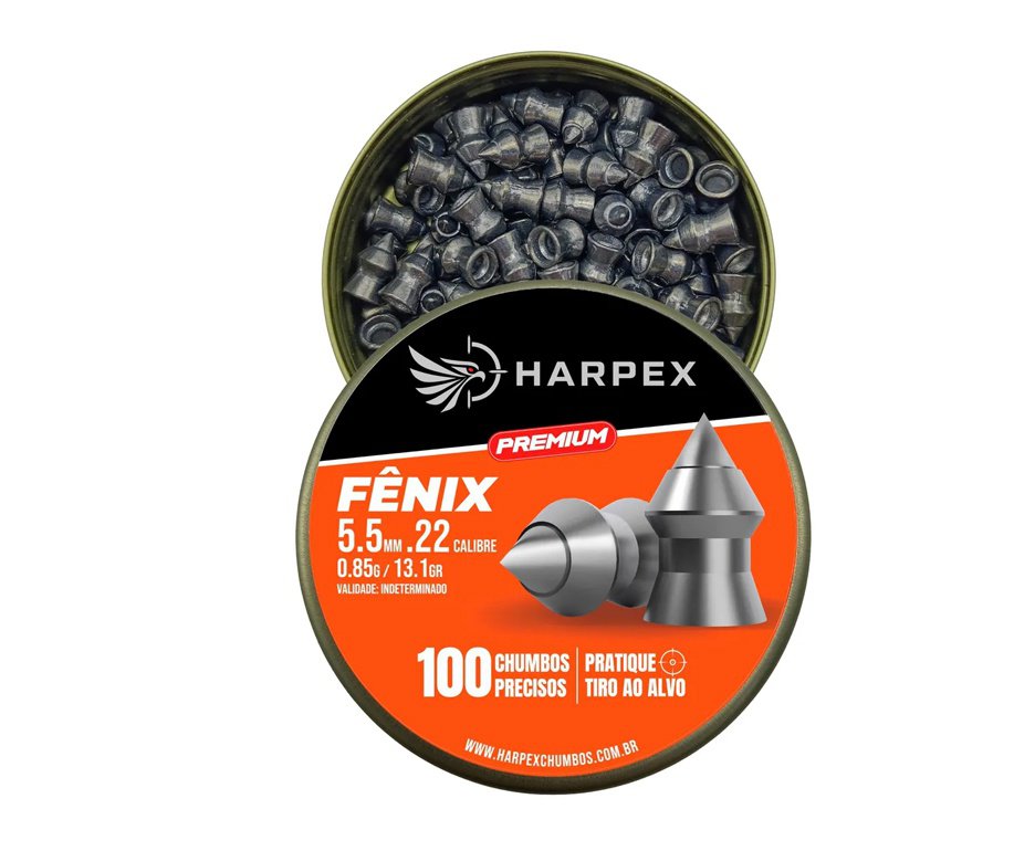 Chumbinho Harpex Fenix Premium 5,5mm 100 pcs/pot