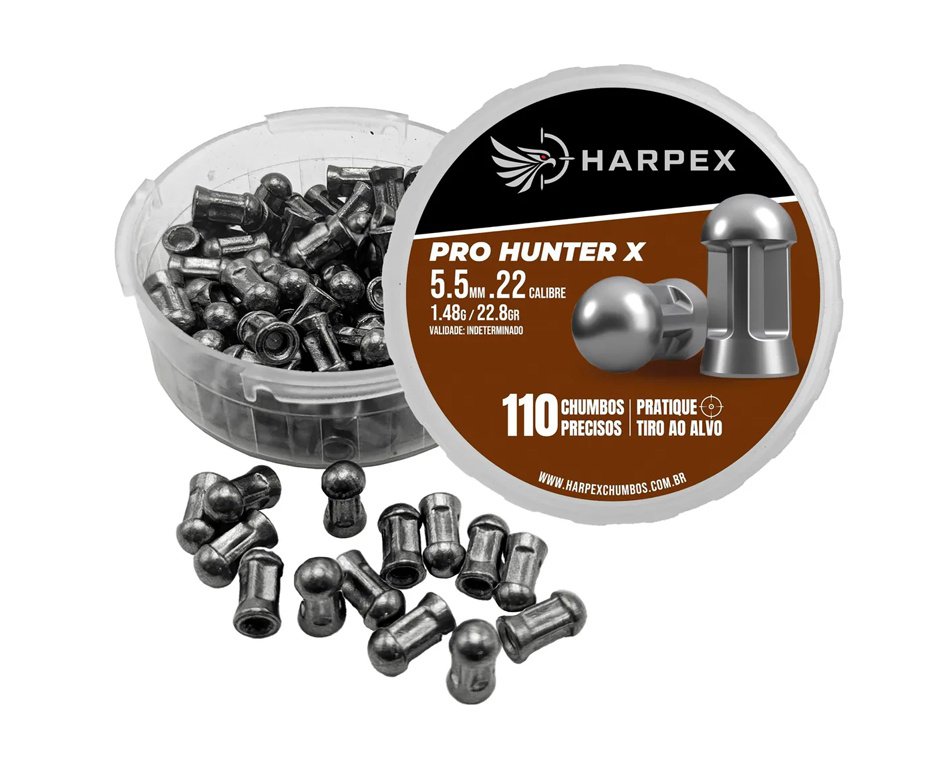 Chumbinho Harpex Pro-Hunter X 5,5mm 110 pcs/pot