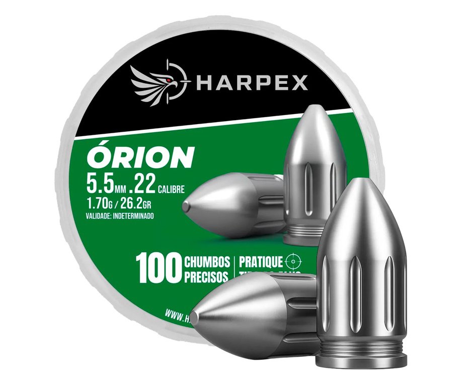 Chumbinho Harpex Orion 5,5mm 100 pcs/pot