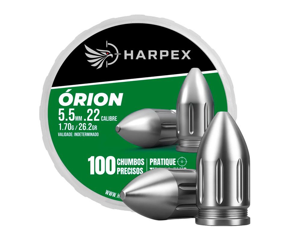 Chumbinho Harpex Orion 5,5mm 100 pcs/pot