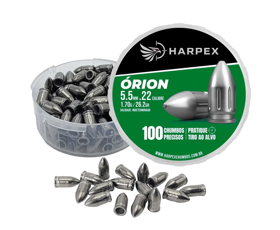 Chumbinho Harpex Orion 5,5mm 100 pcs/pot