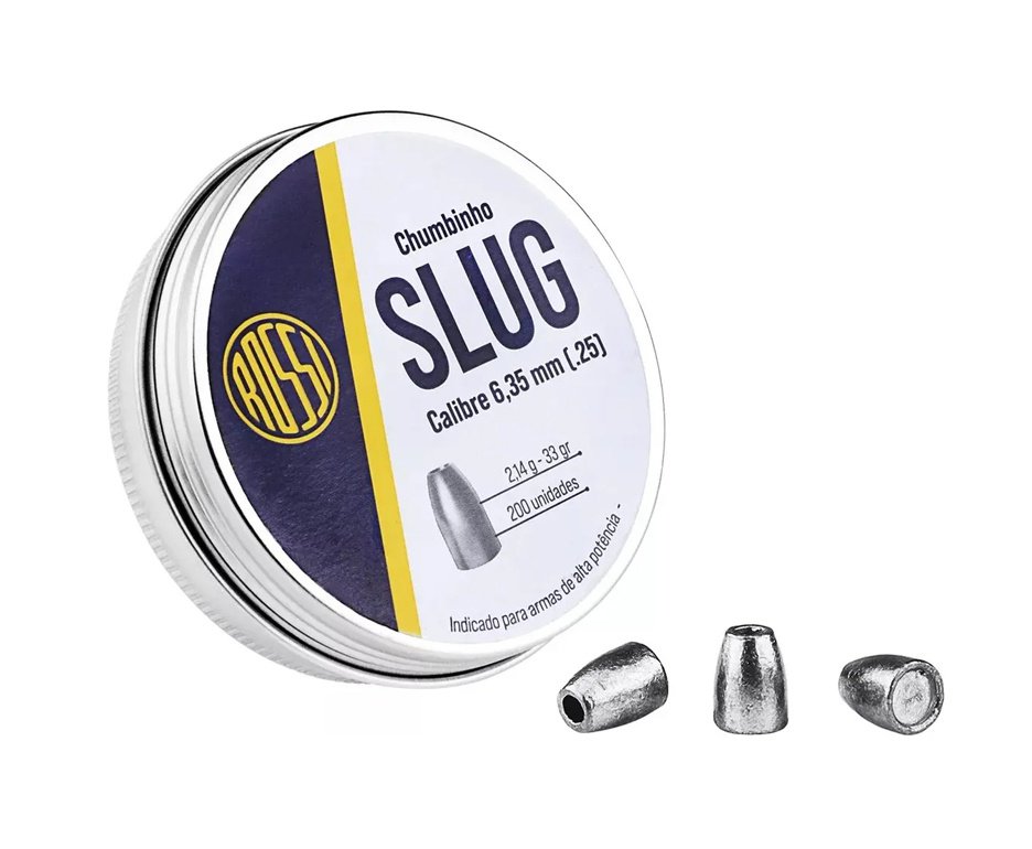 Chumbinho Rossi Slug Plus 6,35mm (80un)