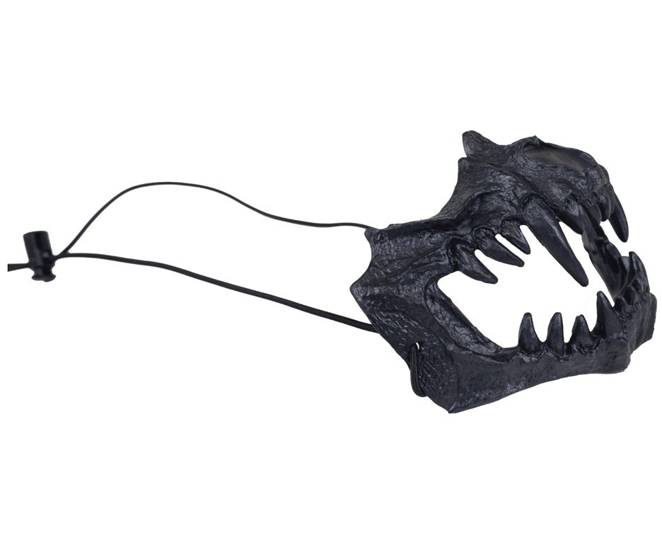 Máscara de Bocal Caveira para Jogo Airsoft - Rossi