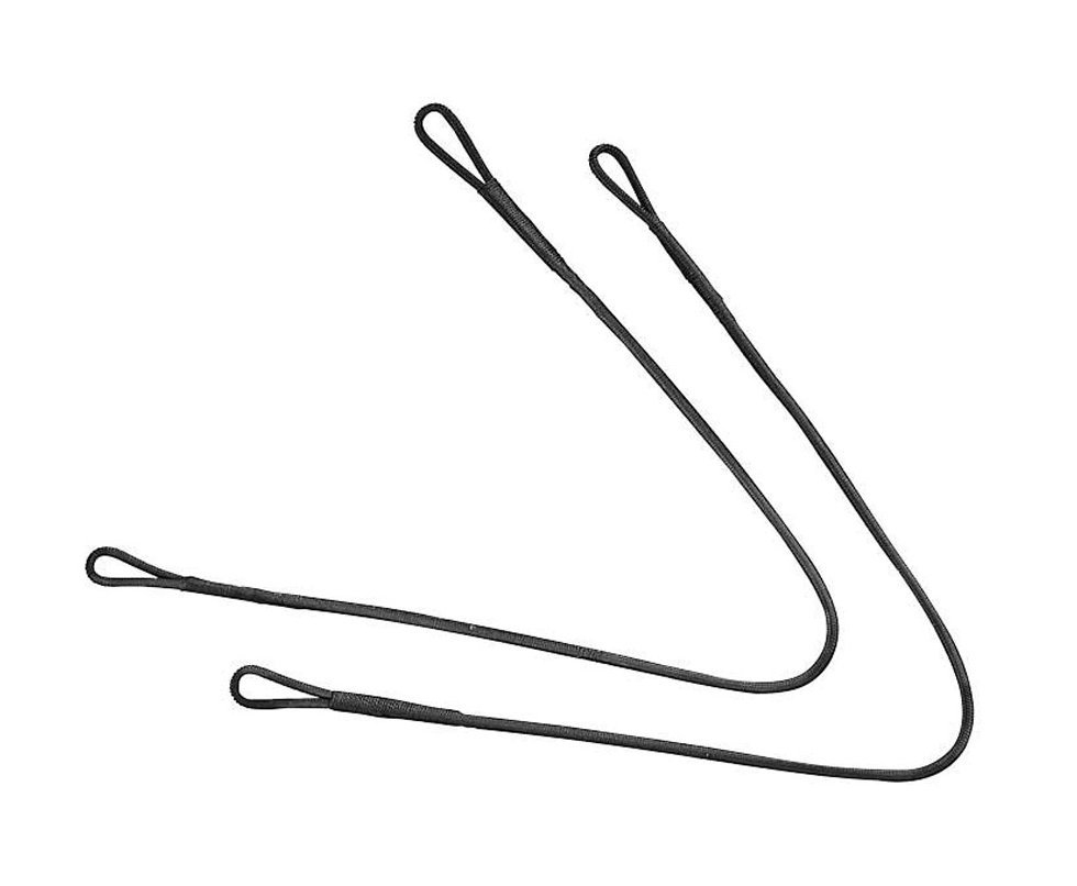 Conjunto de Cabos preto para Balestras Vulcan 400/415 200 Lbs - EK Archery