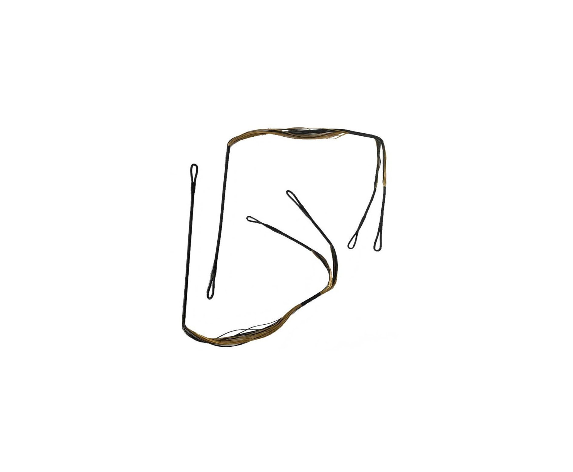 Conjunto de Cabos preto/dourado para Balestras GUILLOTINE-M 185 Lbs- EK Archery
