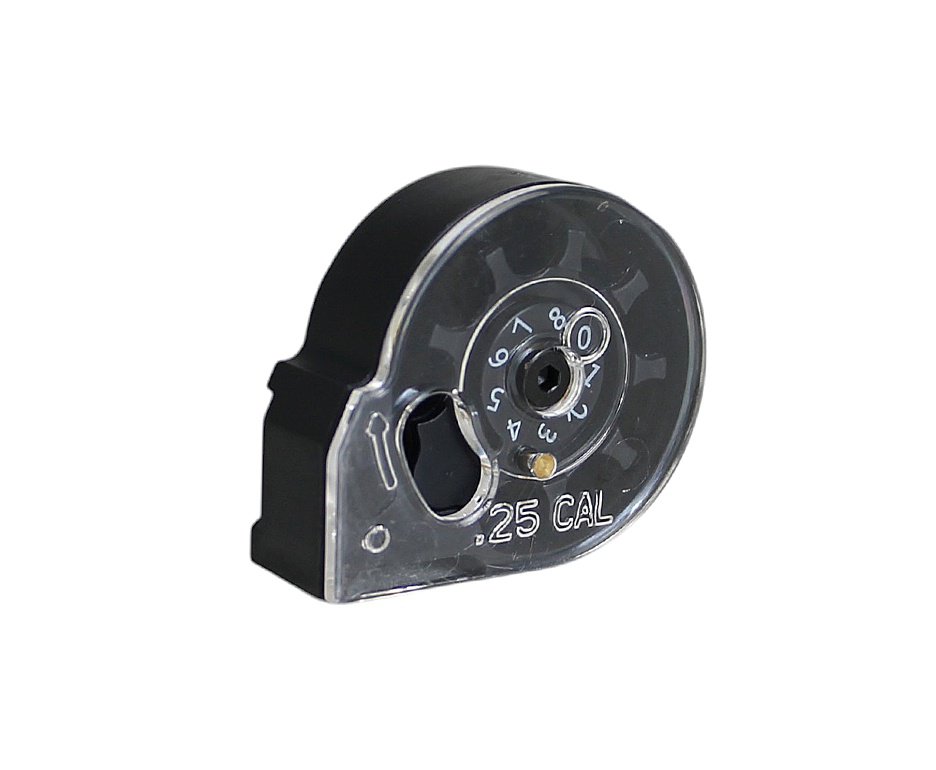 Magazine Sobressalente Carabina PCP Outlander 6,35mm - Rossi