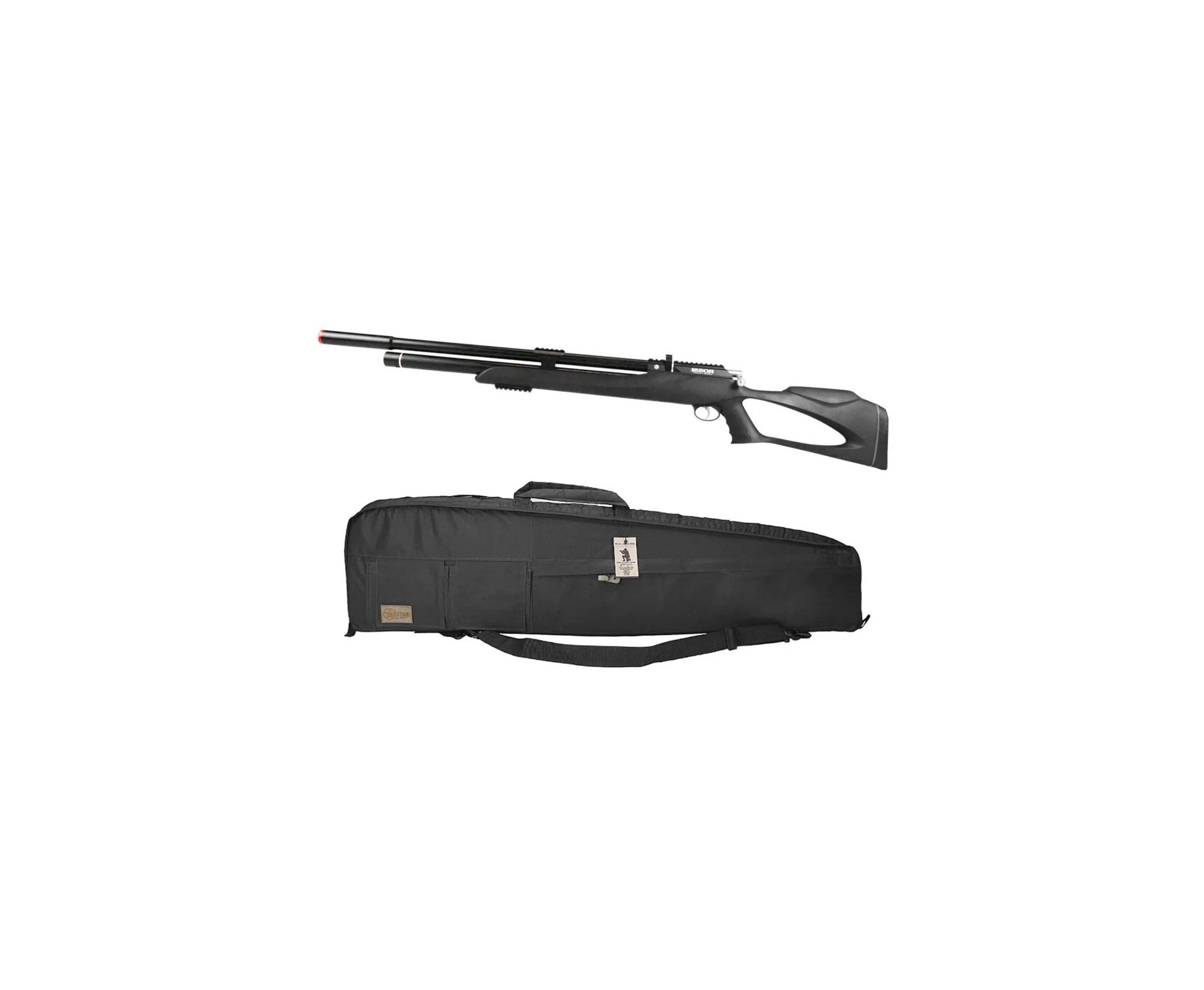 Carabina Pressão PCP Kodiak Black 9mm .35 Big Bore - Rossi + Case / Capa Premium PRO Militari