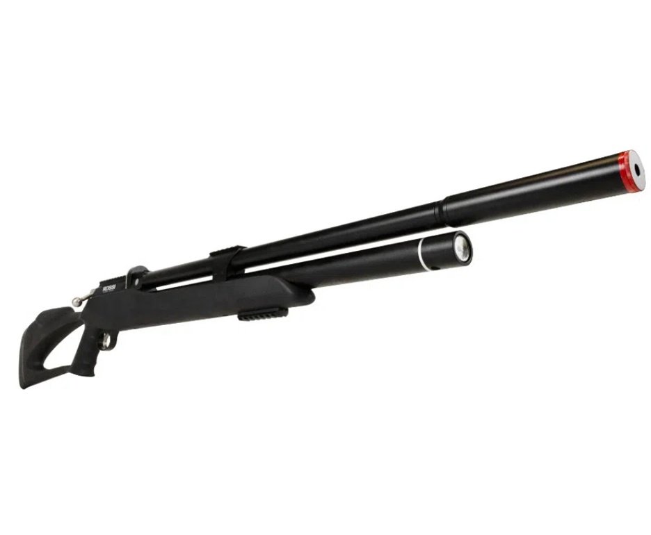 Carabina Pressão PCP Kodiak Black 6.35 .25 Big Bore - Rossi + Case / Capa Premium PRO Militari