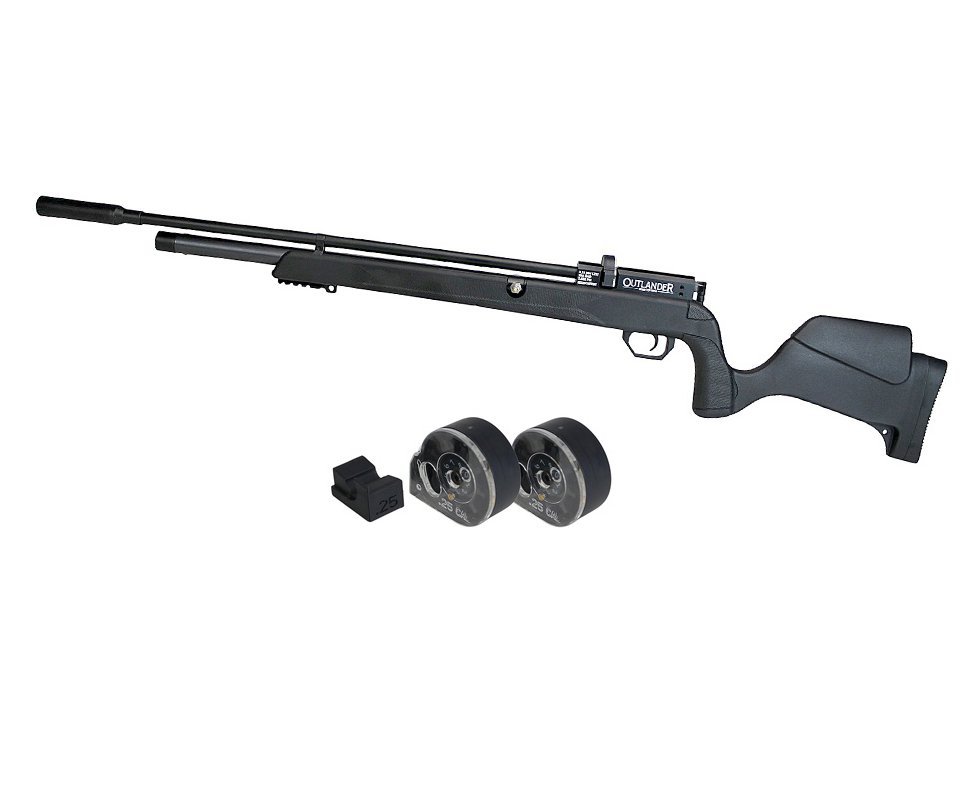 Carabina de Pressão PCP Rossi Outlander VR Black 6,35mm - Rossi